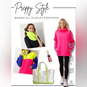 Dudley Stephens Sachem Wrap Scarf Neon Pink